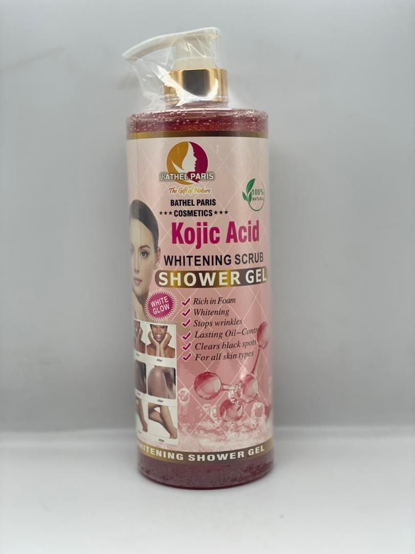 Kojic Acid Whitening Scrub Shower Gel