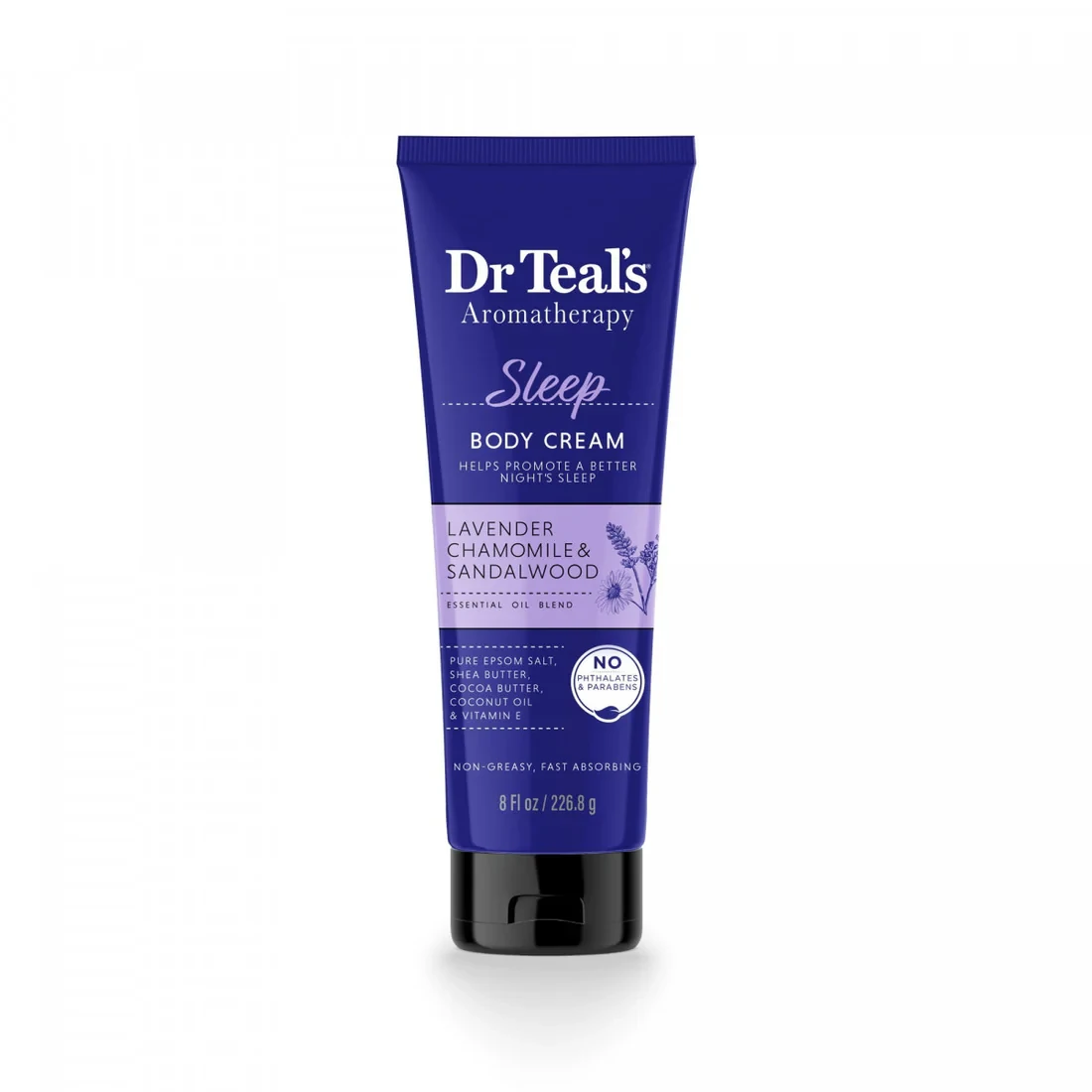 Dr Teal's Aromatherapy Sleep Body Cream with Lavender & Chamomile, 227ml