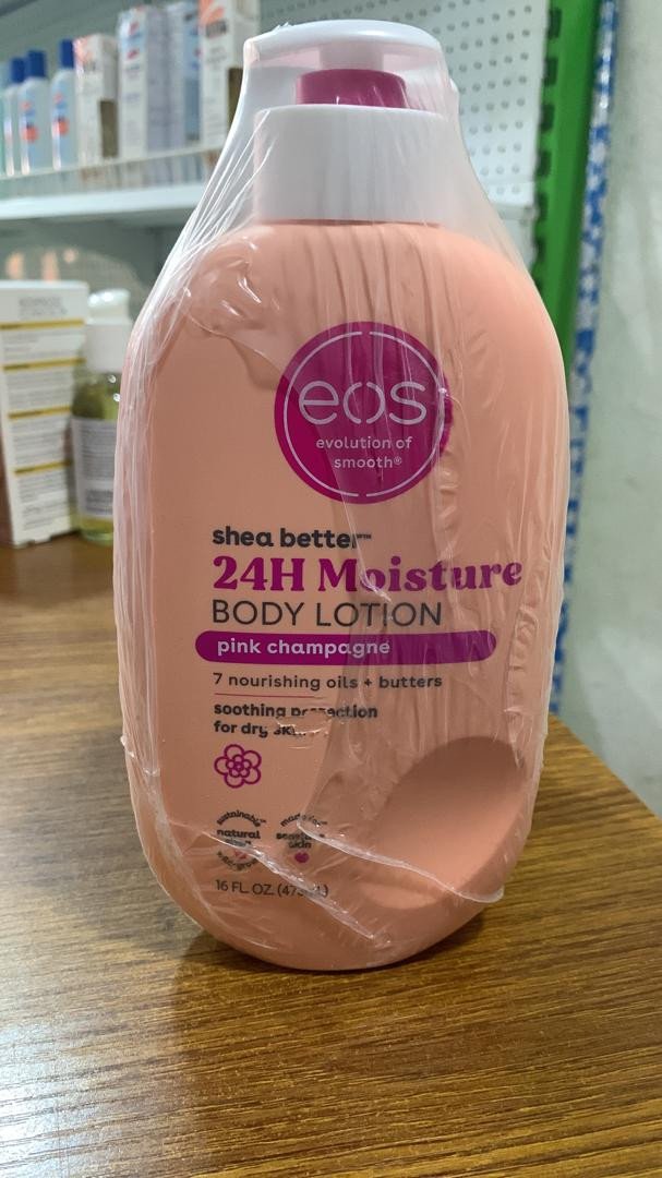 EOS 24 Hours Moisturizing Body Lotion Pink Champagne