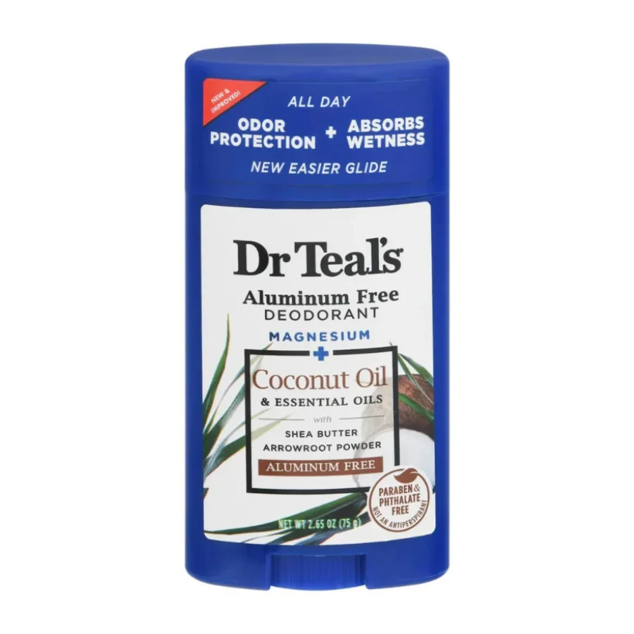 Dr Teal's Aluminum Free Deodorant with Coconut Oil 2.65 oz