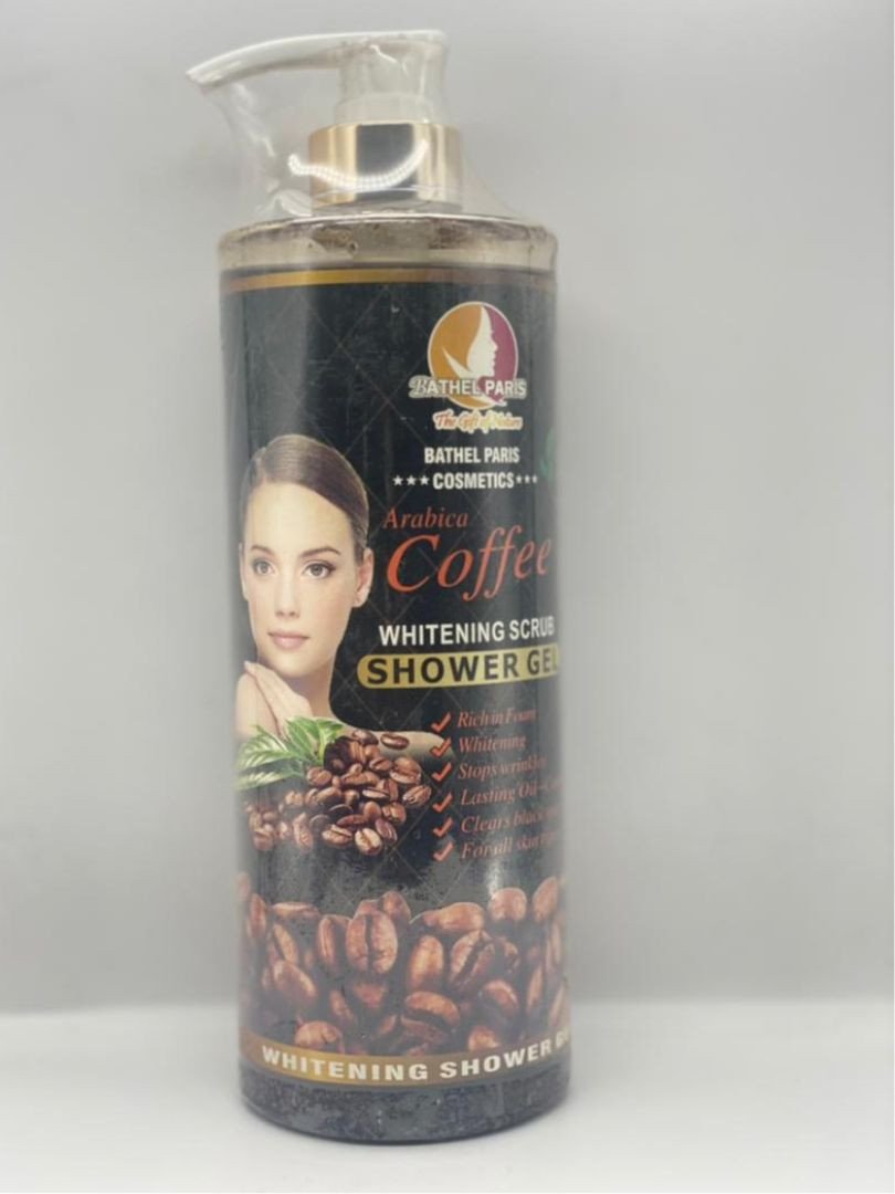Arabica coffee  Whitening Scrub Shower Gel